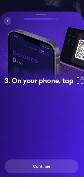 DueWallet security interface
